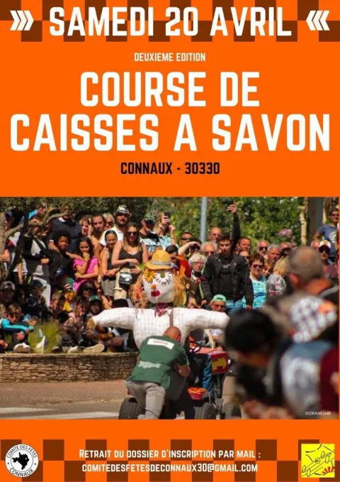 Affiche de Course de caisses à savon de Connaux