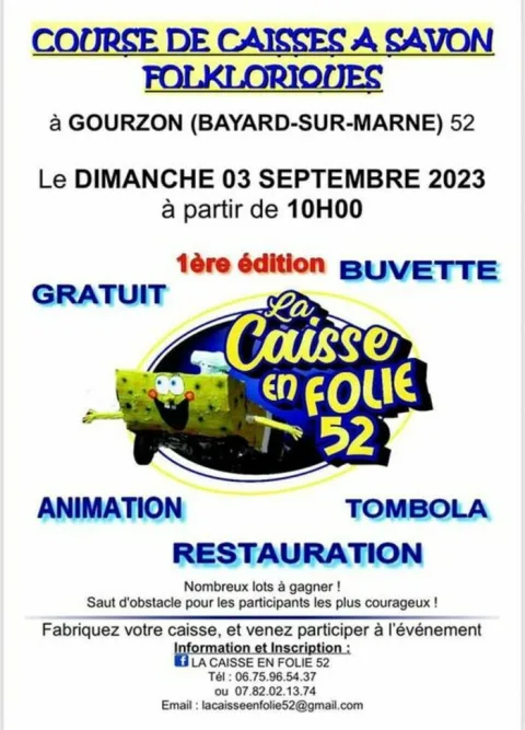 Affiche de Course de caisses à savon de Bayard-sur-Marne