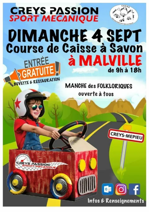 Affiche de Course de caisses à savon de Creys-Mépieu