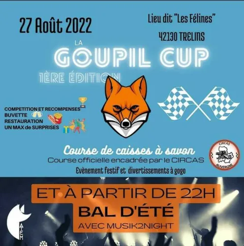 Affiche de Course de caisses à savon de Trelins