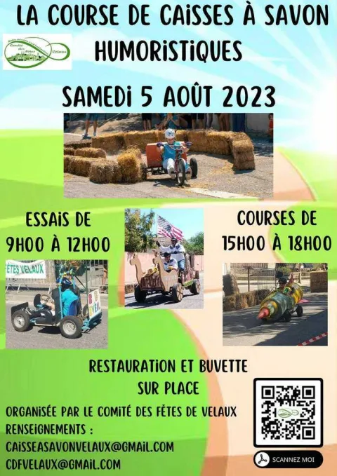 Affiche de Course de caisses à savon de Velaux