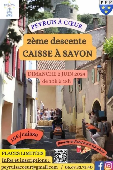 Affiche de Course de caisses à savon de Peyruis