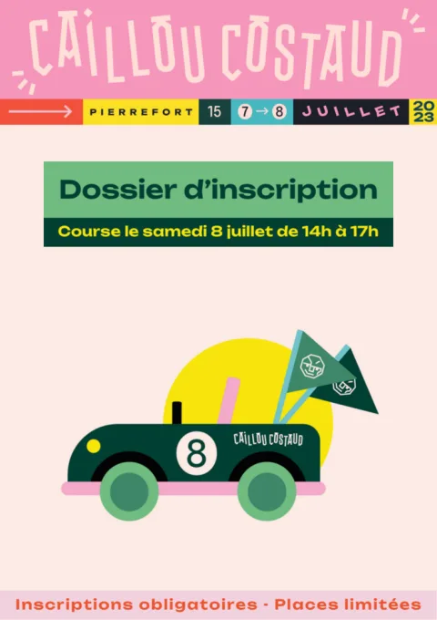 Affiche de Course de caisses à savon de Pierrefort
