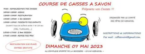 Affiche de Course de caisses à savon de Kernével