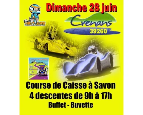 Affiche de Course de caisses à savon de Crenans