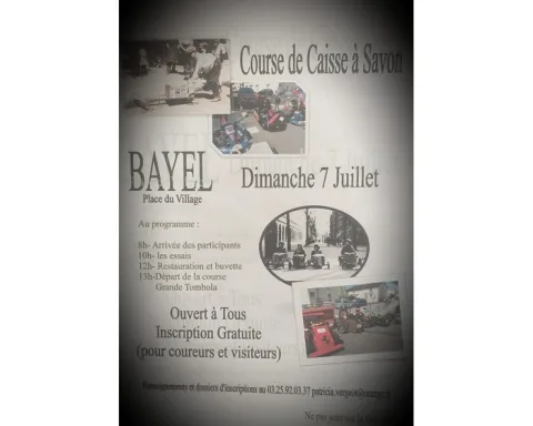 Affiche de Course de caisses à savon de Bayel