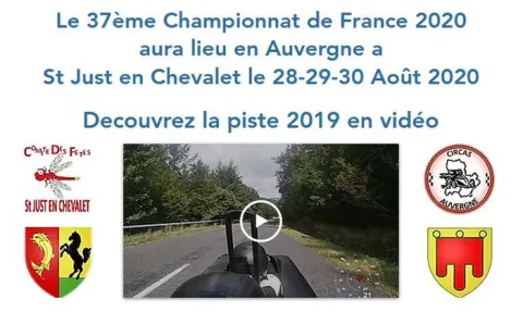 Affiche de 37e Championnat de France – Saint-Just-en-Chevalet