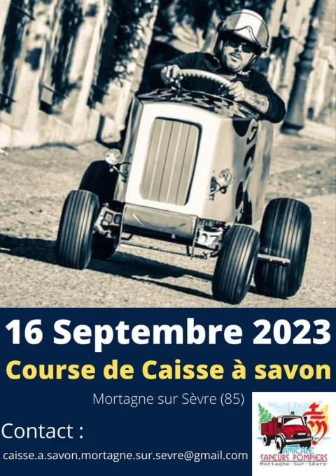 Affiche de Course de caisses à savon de Mortagne-sur-Sèvre