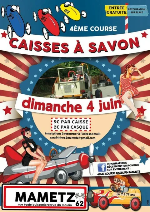 Affiche de Course de caisses à savon de Mametz