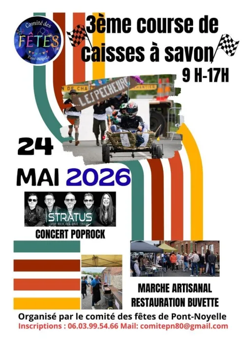 Affiche de Course de caisses à savon de Pont-Noyelles