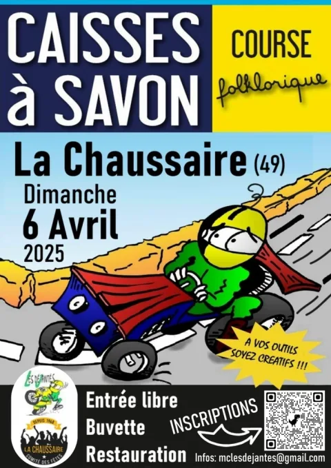 Affiche de Course de caisses à savon de Montrevault-sur-Èvre
