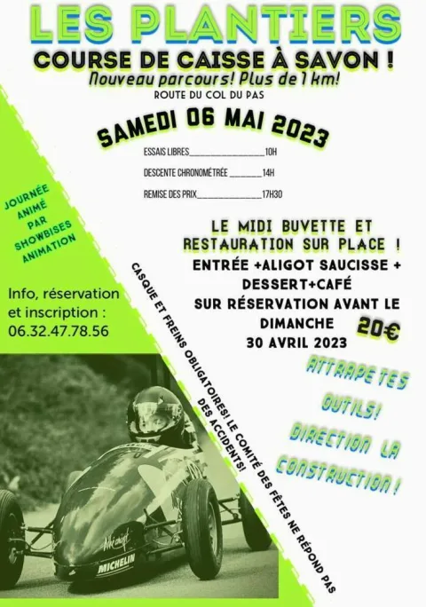Affiche de Course de caisses à savon de Val-d'Aigoual