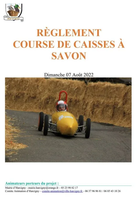 Affiche de Course de caisses à savon de Harcigny