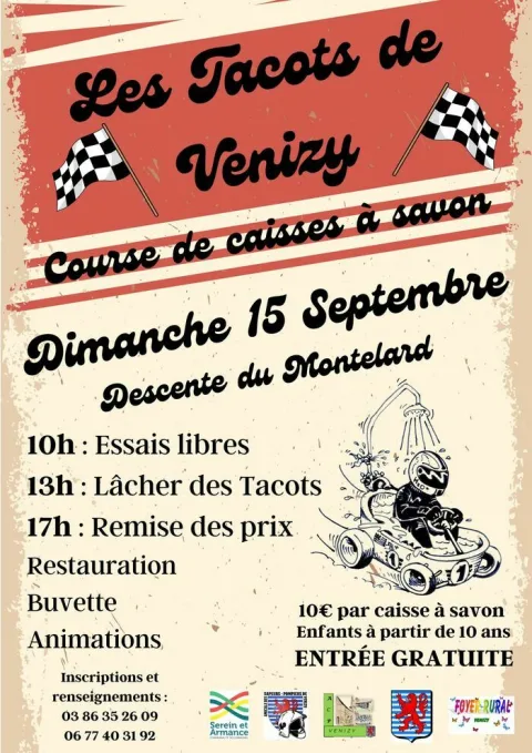 Affiche de Course de caisses à savon de Venizy