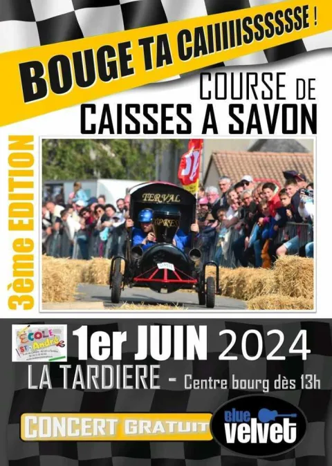 Affiche de Course de caisses à savon de Terval