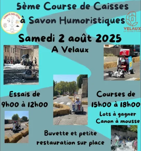 Affiche de Course de caisses à savon de Velaux