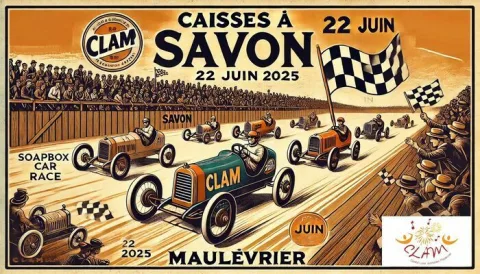 Affiche de Course de caisses à savon de Maulévrier
