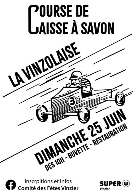 Affiche de Course de caisses à savon de Vinzier