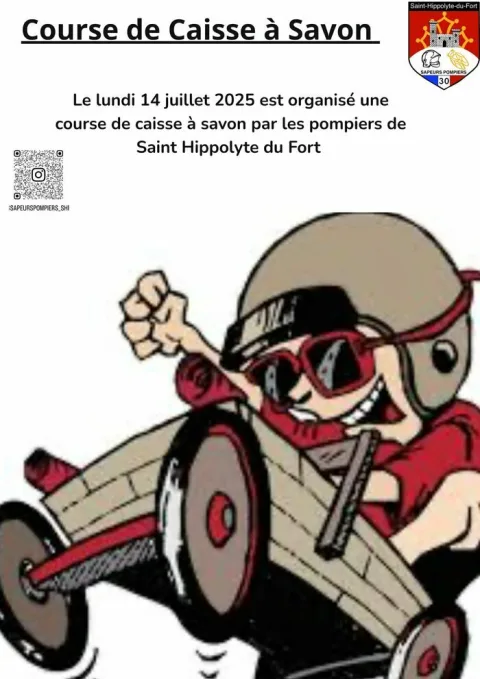 Affiche de Course de caisses à savon de Saint-Hippolyte-du-Fort