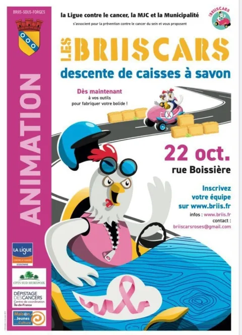 Affiche de Course de caisses à savon de Briis-sous-Forges