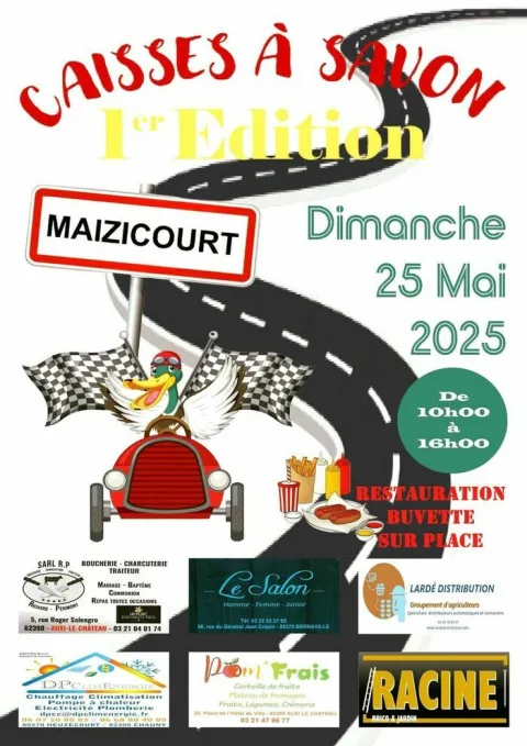 Affiche de Course de caisses à savon de Maizicourt