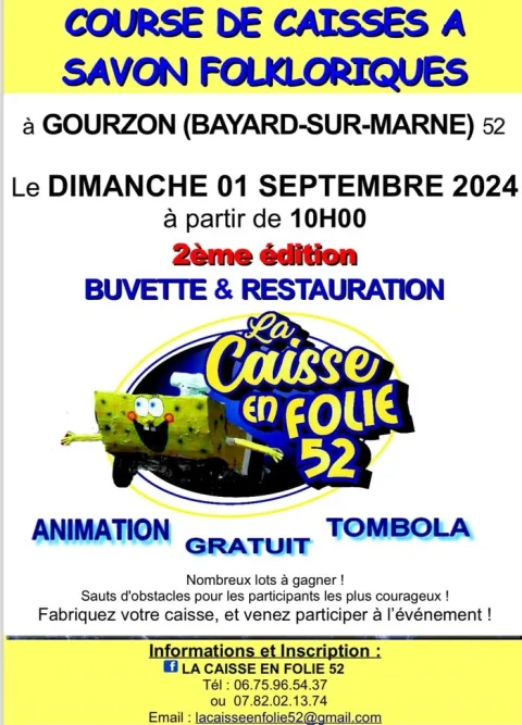 Affiche de Course de caisses à savon de Bayard-sur-Marne