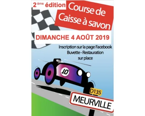 Affiche de Course de caisses à savon de Meurville