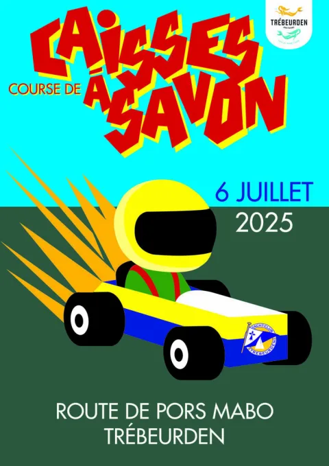 Affiche de Course de caisses à savon de Trébeurden