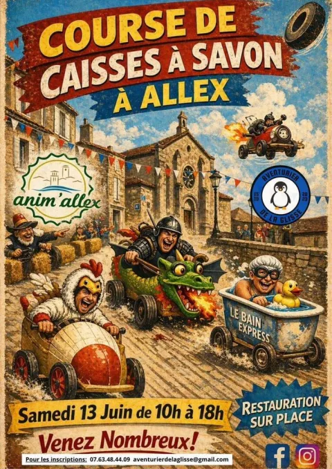 Affiche de Course de caisses à savon d’Allex