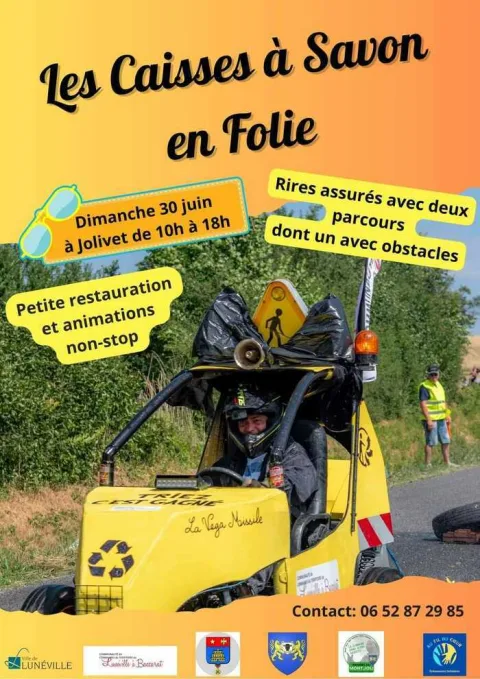Affiche de Course de caisses à savon de Jolivet