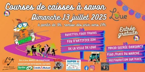 Affiche de Course de caisses à savon de Loué