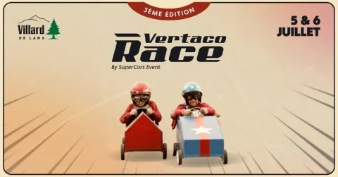 Affiche de Course de caisses à savon de Villard-de-Lans