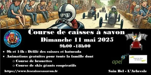 Affiche de Course de caisses à savon de L'Arbresle