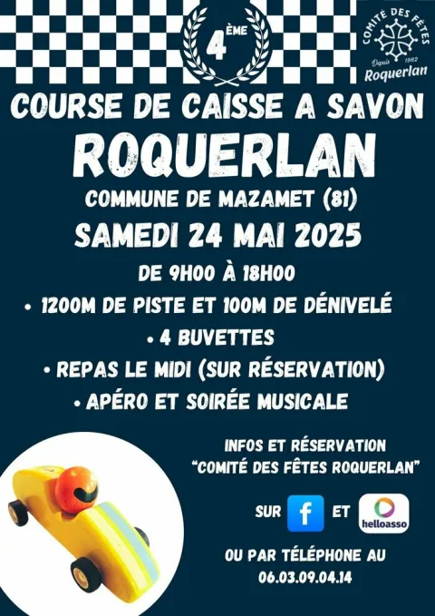 Affiche de Course de caisses à savon de Mazamet