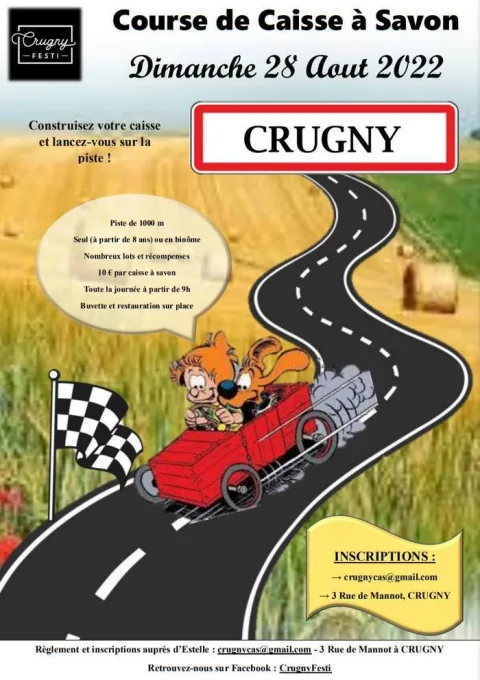 Affiche de Course de caisses à savon de Crugny