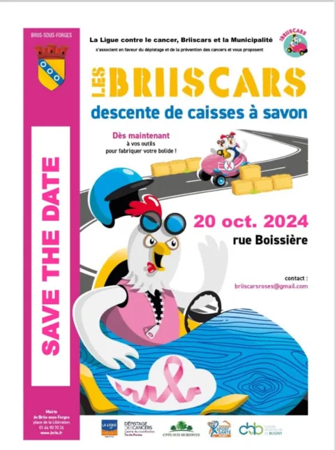 Affiche de Course de caisses à savon de Briis-sous-Forges