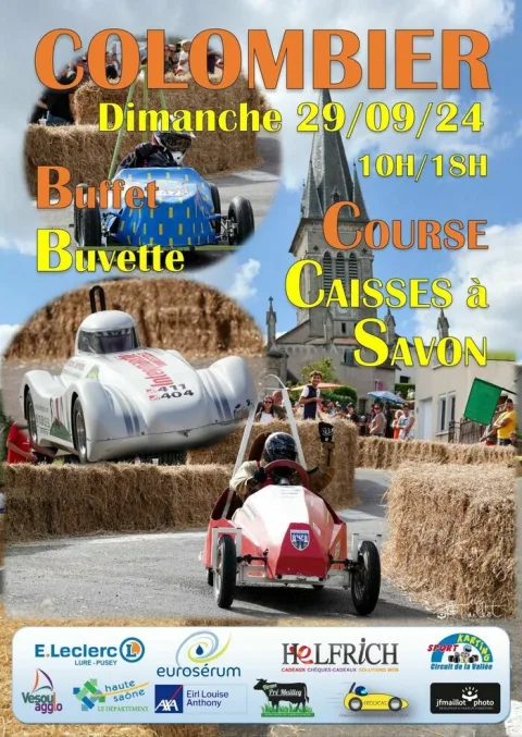 Affiche de Course de caisses à savon de Colombier