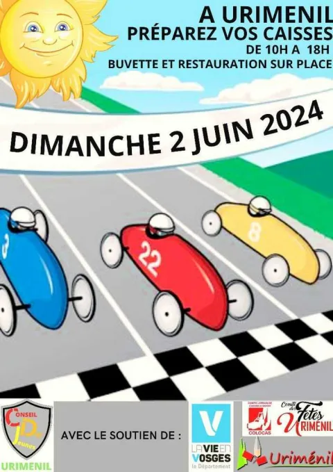 Affiche de Course de caisses à savon d’Uriménil