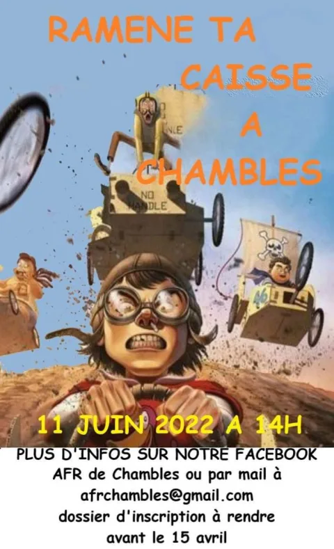 Affiche de Course de caisses à savon de Chambles