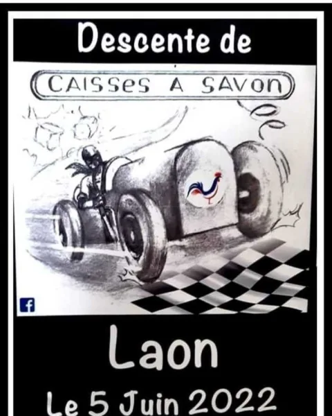 Affiche de Course de caisses à savon de Laon