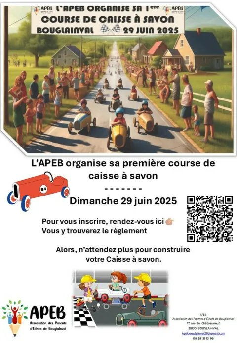 Affiche de Course de caisses à savon de Bouglainval