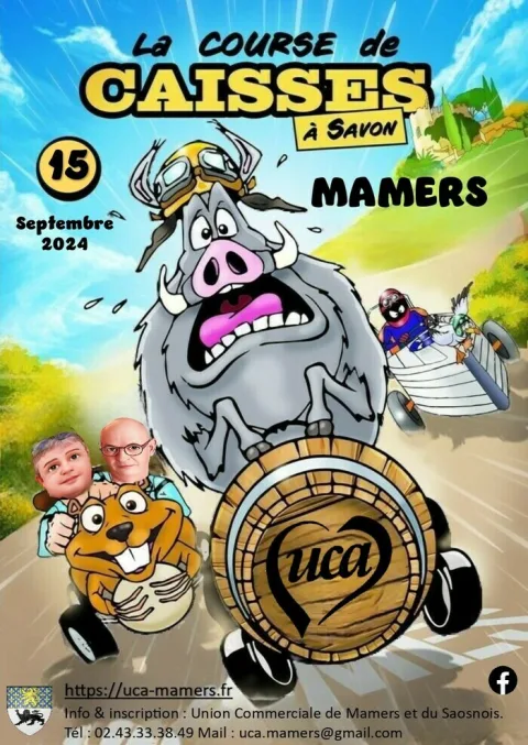 Affiche de Course de caisses à savon de Mamers
