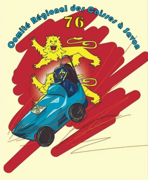 Affiche de Course de caisses à savon de Petit-Caux