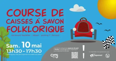 Affiche de Course de caisses à savon de Chaponost