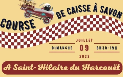Affiche de Course de caisses à savon de Saint-Hilaire-du-Harcouët