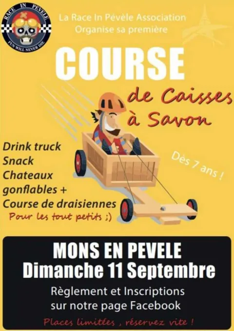 Affiche de Course de caisses à savon de Mons-en-Pévèle
