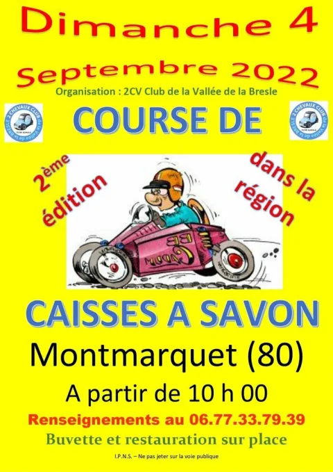 Affiche de Course de caisses à savon de Lafresguimont-Saint-Martin