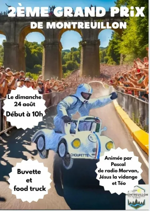 Affiche de Course de caisses à savon de Montreuillon