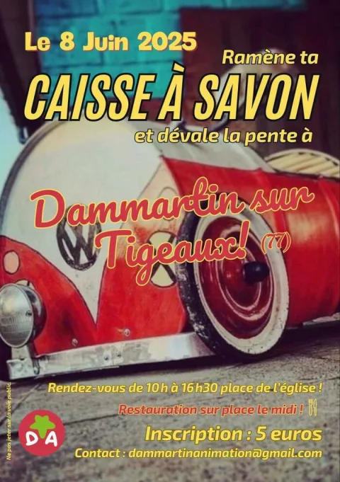 Affiche de Course de caisses à savon de Dammartin-sur-Tigeaux