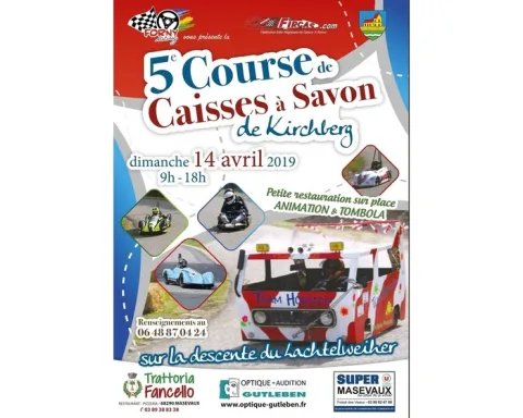 Affiche de Course de caisses à savon de Kirchberg